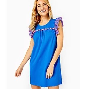 COPY - 🆕💙Lilly Pulitzer Ave Blue Flare Dress